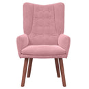 vidaXL Pihenőszék Rózsaszín 63 x 67 x 94 cm Bársony