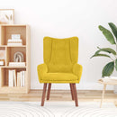 vidaXL karosszék Sárga 63 x 67 x 94 cm Bársony
