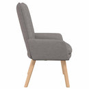 vidaXL karosszék Tópszínű 63 x 67 x 94 cm Szövet és rétegelt lemez