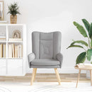 vidaXL Pihenőszék Felhős szürke 63 x 67 x 94 cm szövet