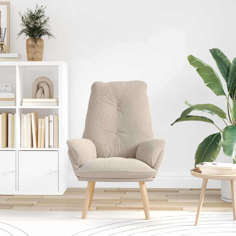 vidaXL Pihenőszék Világosszürke 69 x 74 x 93 cm szövet