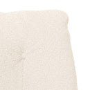 vidaXL Pihenőszék Krém 69 x 74 x 93 cm szövet