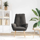 vidaXL Pihenőszék Sötétszürke 69 x 74 x 93 cm szövet