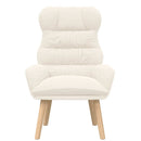 vidaXL Pihenőszék Krém 69 x 74 x 93 cm szövet