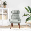 vidaXL Pihenőszék Világosszürke 69 x 74 x 93 cm Bársony