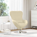 vidaXL Tojásfotel Krém 63 x 73 x 90 cm szövet
