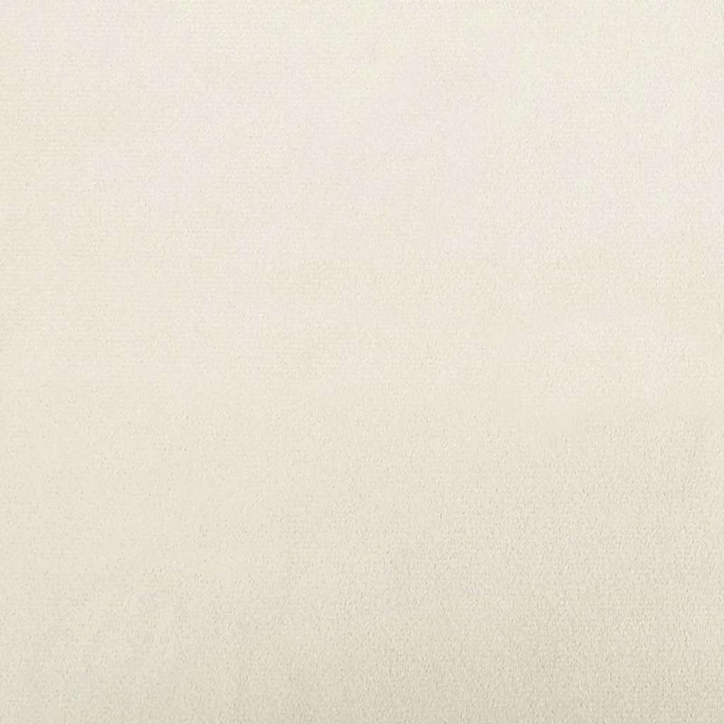 vidaXL Tojásfotel Krém 63 x 73 x 90 cm Bársony