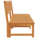 vidaXL Napozó 1-személy Barna 200 x 57 x 75 cm Tömör akácfa