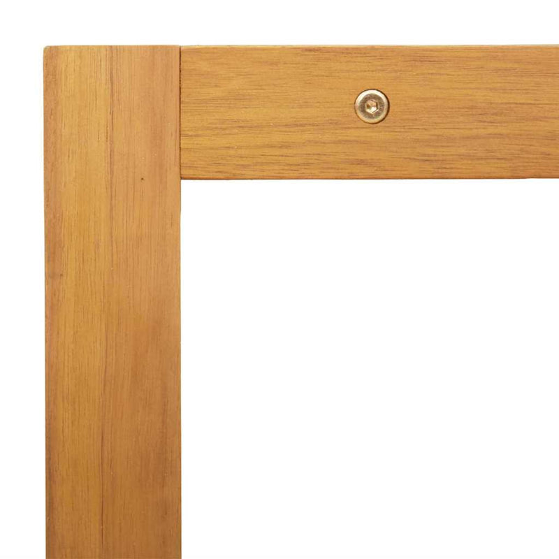 vidaXL Dohányzóasztal Barna 70 x 35 x 35 cm tömör akácfa