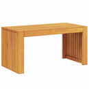 vidaXL Oldal asztal Olaj Természetes 70 x 35 x 35 cm Tömör Akácfa