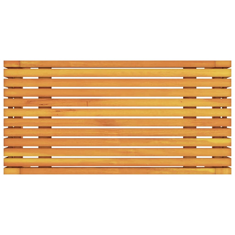 vidaXL Dohányzóasztal Barna 70 x 35 x 35 cm tömör akácfa