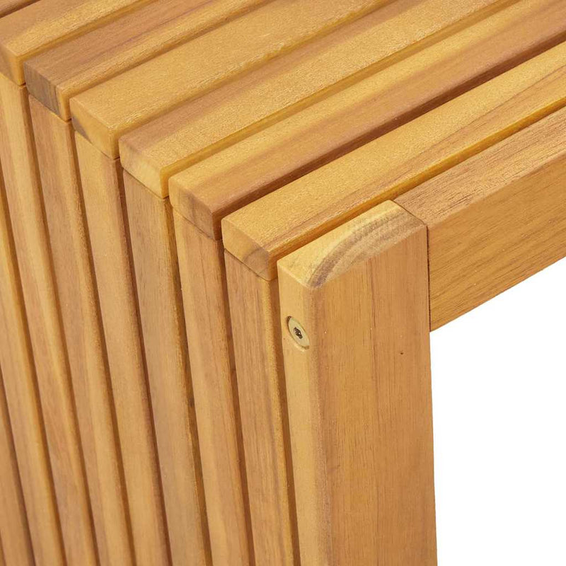 vidaXL Dohányzóasztal Barna 90 x 45 x 35 cm tömör akácfa