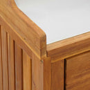 vidaXL Kerti szekrény fiókkal Barna 93 x 41,5 x 98 cm Tömör Akácfa