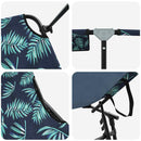 vidaXL Összecsukható nyugágy 2 pcs Zöld 56 x 190 x 81cm szövet