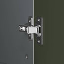 vidaXL Krétával Írt Dresser fiókkal polcokkal Szürke és fehér Faanyag