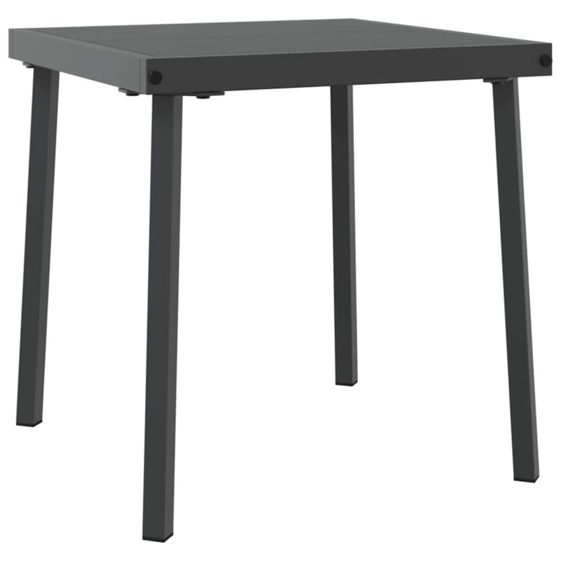 vidaXL Napozóágy párnával 3 pcs Fekete 40 x 39 x 40.5cm polirattan