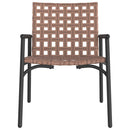 vidaXL Kerti Szék 2 pcs Barna 78 x 55,5 x 75,5 cm polirattan
