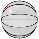 vidaXL Medence kupola Átlátszó 336 x 322 x 160 cm PVC