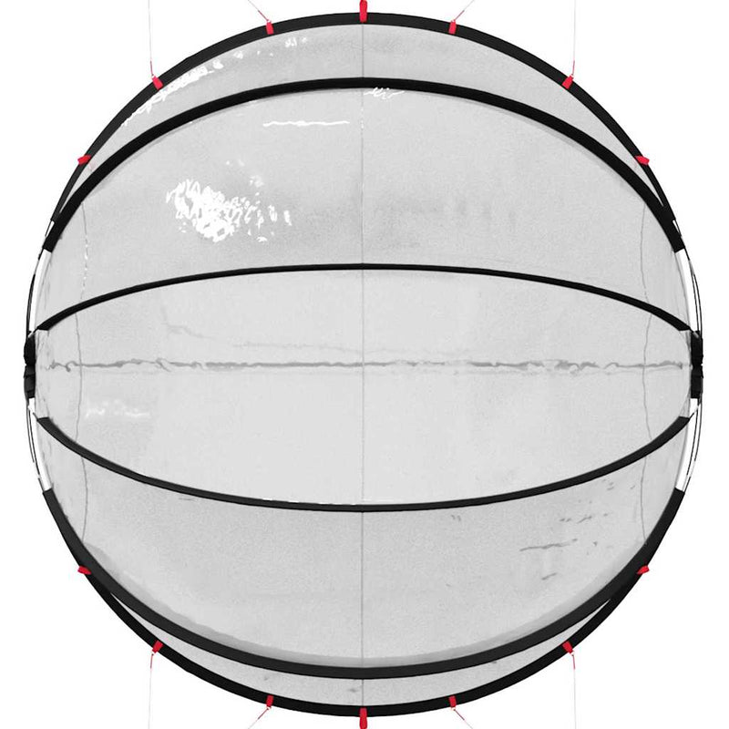 vidaXL Medence kupola Átlátszó 336 x 322 x 160 cm PVC