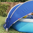 vidaXL Medence kupola 405 x 405 x 192 cm 185T poliészter PU bevonattal