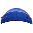 vidaXL Medence kupola 405 x 405 x 192 cm 185T poliészter PU bevonattal