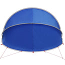 vidaXL Medence kupola 405 x 405 x 192 cm 185T poliészter PU bevonattal