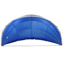vidaXL Medence kupola Zöld 472 x 460 x 229 cm