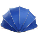 vidaXL Medence kupola Zöld 472 x 460 x 229 cm