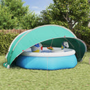 vidaXL Medence kupola 472 x 460 x 229 cm 185T poliészter PU bevonattal