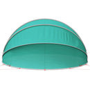 vidaXL Medence kupola 472 x 460 x 229 cm 185T poliészter PU bevonattal