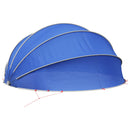 vidaXL Medence kupola 500 x 500 x 236 cm 185T poliészter PU bevonattal