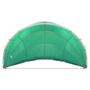 vidaXL Medence kupola Zöld 500 x 500 x 236 cm