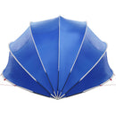 vidaXL Medence kupola 500 x 500 x 236 cm 185T poliészter PU bevonattal