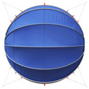 vidaXL Medence kupola Kék 500 x 500 x 236 cm
