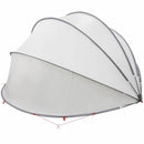 vidaXL Medence kupola Szürke és narancs 500 x 500 x 236 cm