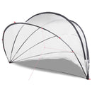 vidaXL Medence kupola Átlátszó 500 x 500 x 236 cm PVC