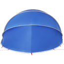 vidaXL Medence kupola 546 x 516 x 250 cm 185T poliészter PU bevonattal