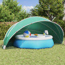 vidaXL Medence kupola 546 x 516 x 250 cm 185T poliészter PU bevonattal