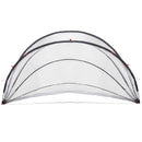 vidaXL Medence kupola Átlátszó 546 x 516 x 250 cm PVC