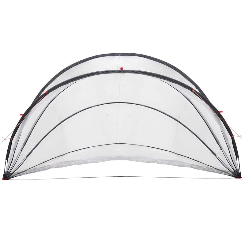 vidaXL Medence kupola Átlátszó 546 x 516 x 250 cm PVC