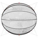 vidaXL Medence kupola Átlátszó 546 x 516 x 250 cm PVC