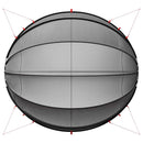 vidaXL Medence kupola Fekete 546 x 516 x 250 cm