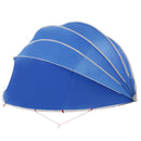 vidaXL Medence kupola 592 x 590 x 275 cm 185T poliészter PU bevonattal