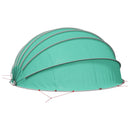 vidaXL Medence kupola 592 x 590 x 275 cm 185T poliészter PU bevonattal