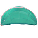 vidaXL Medence kupola 592 x 590 x 275 cm 185T poliészter PU bevonattal