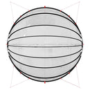 vidaXL Medence kupola Átlátszó 592 x 590 x 275 cm PVC