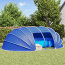 vidaXL Medencetábor Dóm 538 x 440 x 204 cm Azure kék