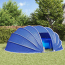 vidaXL Medencetábor Dóm 538 x 440 x 204 cm Azure kék