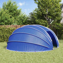 vidaXL Medencetábor Dóm 538 x 440 x 204 cm Azure kék