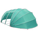 vidaXL Medencetábor Dóm 538 x 440 x 204 cm Tengeri Zöld